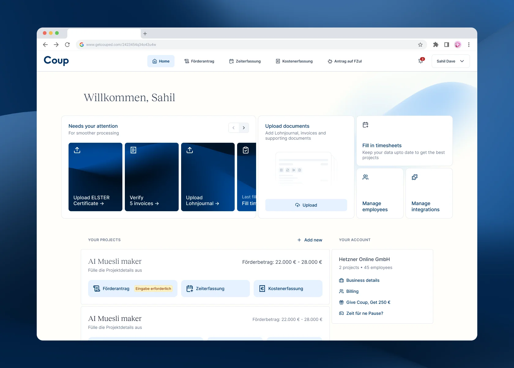 homepage